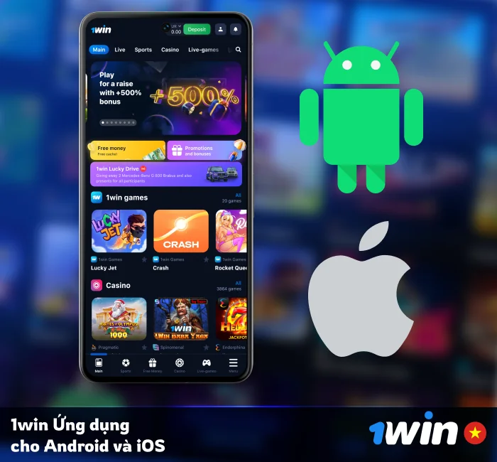 Ứng dụng 1Win iOS và Android