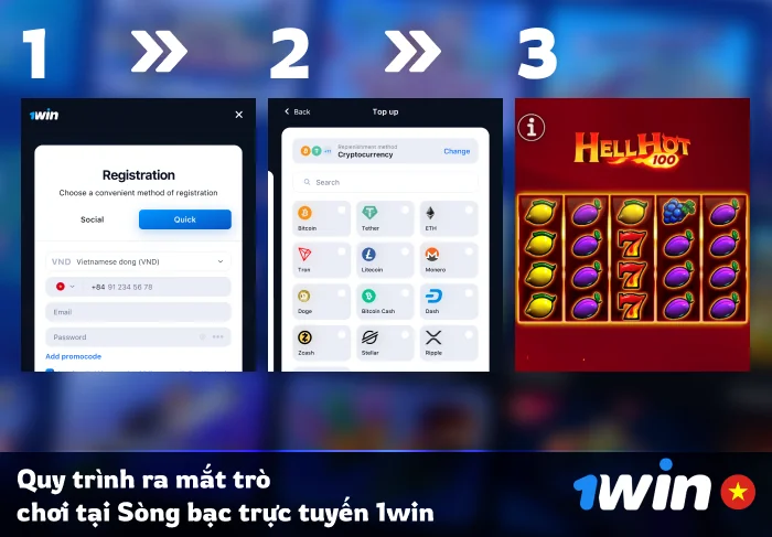 Cách khởi chạy trò chơi casino tại 1Win Việt Nam - Hướng dẫn từng bước