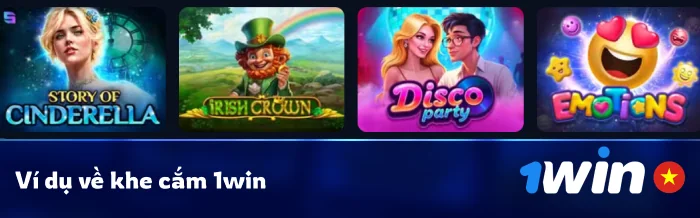 Ví dụ về trò chơi slot tại 1Win