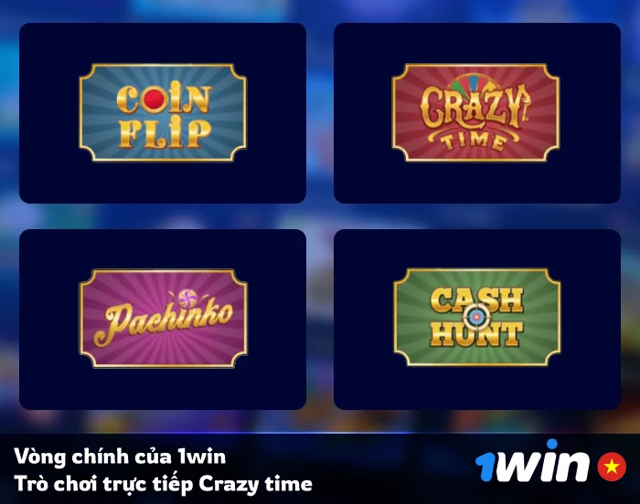 Crazy Time Extra Time - Sòng bạc 1Win