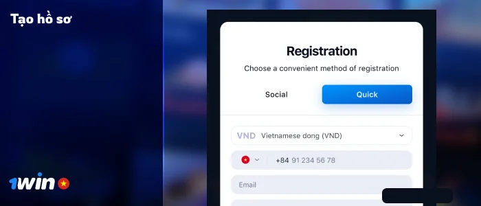 Đăng ký tại 1Win để bắt đầu cá cược thể thao điện tử