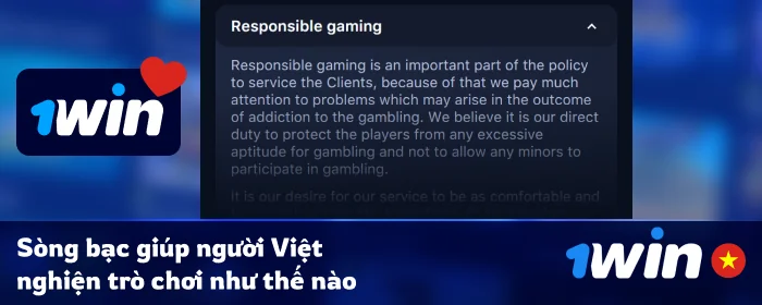 1Win Casino giúp người dùng Việt Nam giải quyết chứng nghiện cờ bạc như thế nào