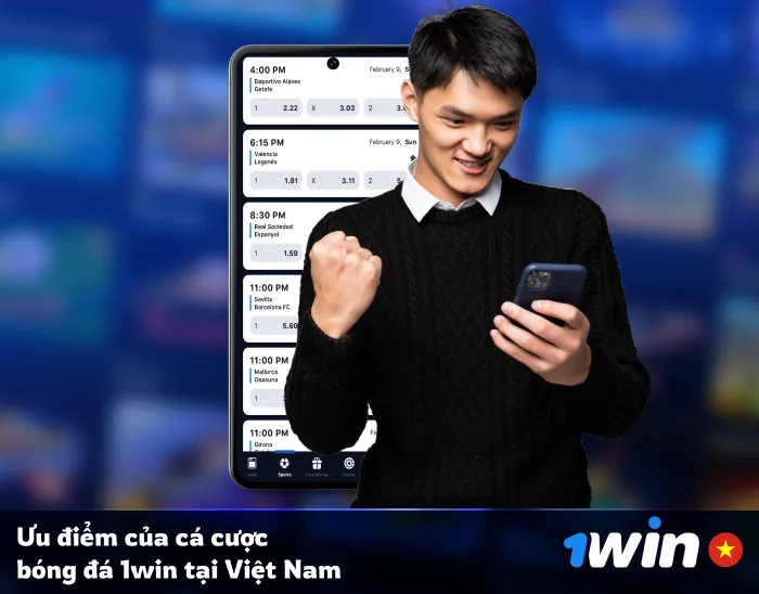 Quyền lợi khi cá cược bóng đá tại 1Win VN